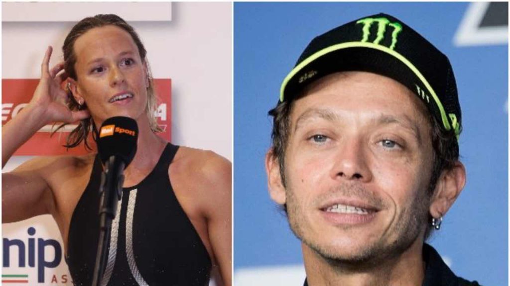 Federica Pellegrini Valentino Rossi