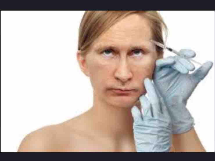 Molti sostengono che Putin abbia ultimamente abusato del Botox per la propria estetica | Web Source