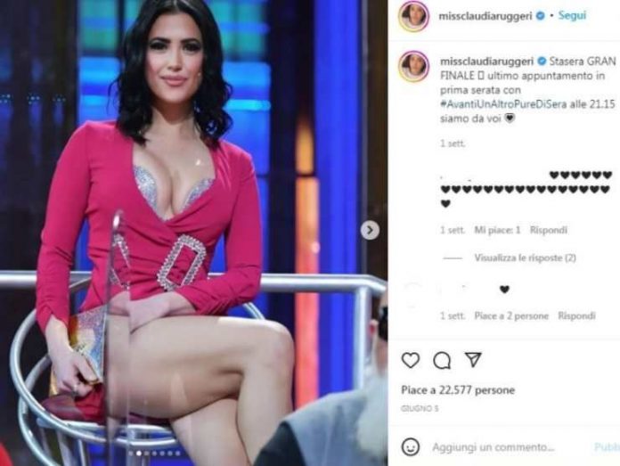 Miss Claudia Ruggeri Nuda Sarebbe Stata Più Vestita Quando Il Vestito è Niente